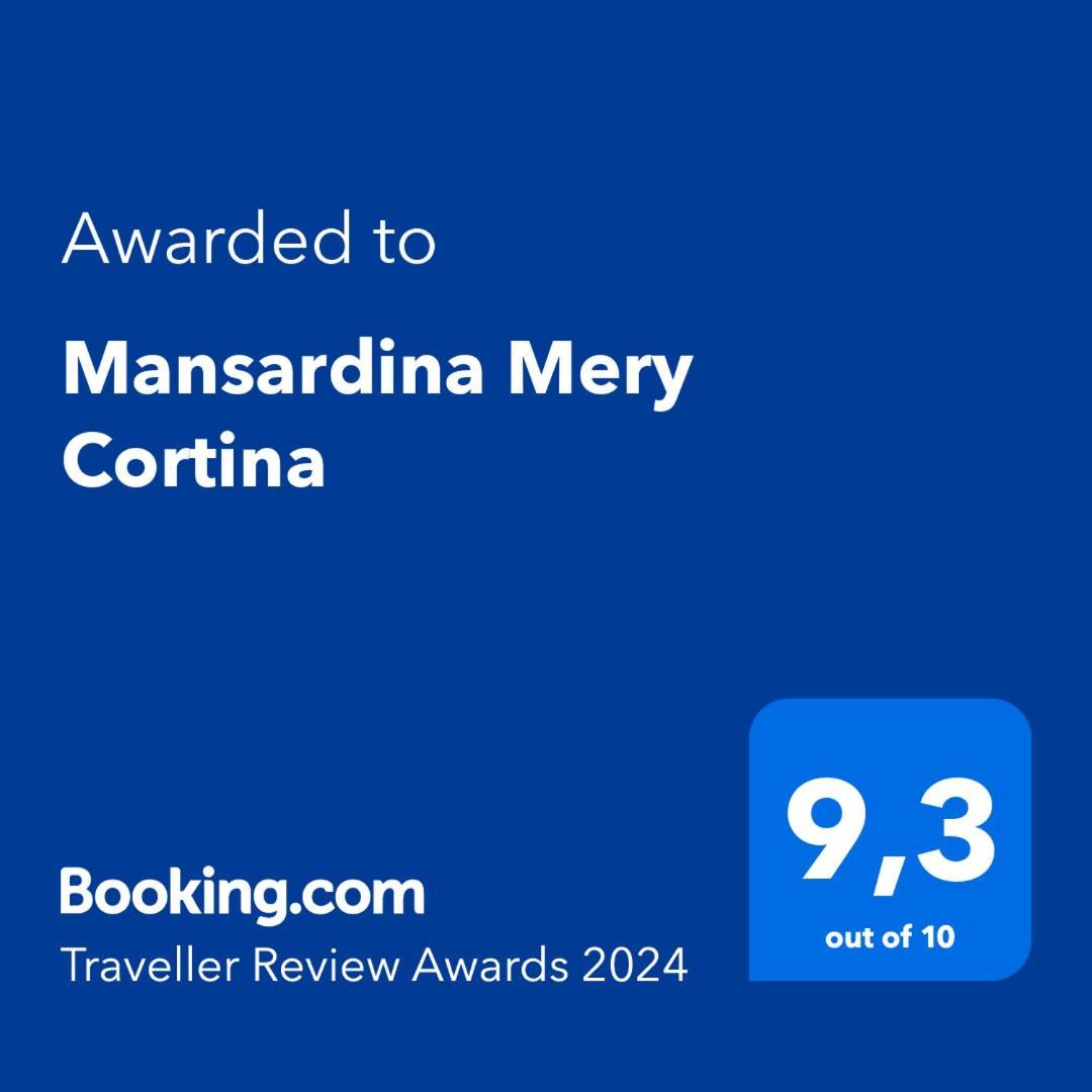 Mansardina Mery Cortina コルティーナ・ダンペッツォ エクステリア 写真